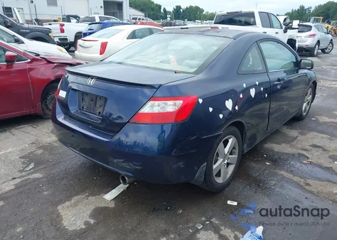 2006 Honda Civic Ex из США, поврежденный, VIN 2HGFG12866H576390